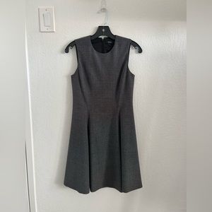 Theory Gray A-line Dress Size 2